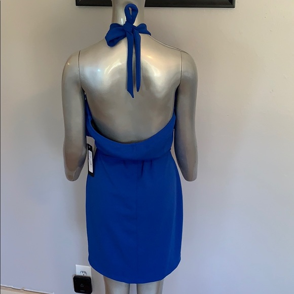 bebe Ruffled Halter Dress - Picture 4 of 7